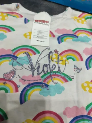 Costume carnevale Violet Baby tg 4