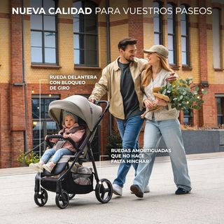 - Kinderkraft TRIG 3, Silla de Paseo, Ligera y m