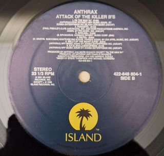 Vinilo LP Anthrax - Attack Of The Killer B's