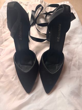 Décolleté nere punta 11cm