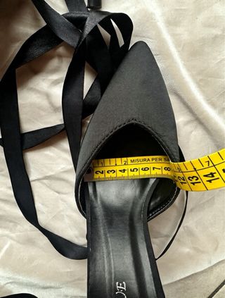 Décolleté nere punta 11cm