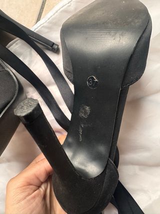 Décolleté nere punta 11cm