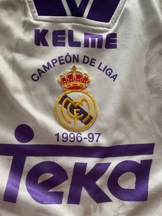Camiseta Fútbol Retro Kelme Real Madrid 96-97