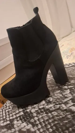 Botas negras de plataforma