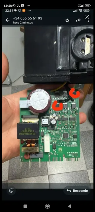 Riparazione di schede elettroniche per lavatrici, frigoriferi e altro