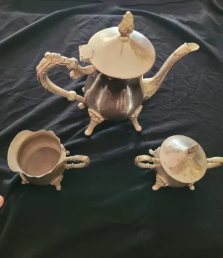 Juego de té de  Alpaca