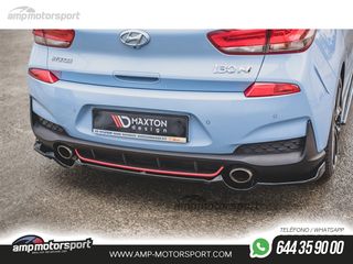 AÑADIDO DE DIFUSOR HYUNDAI I30 N 2017-- NEGRO BRILLO