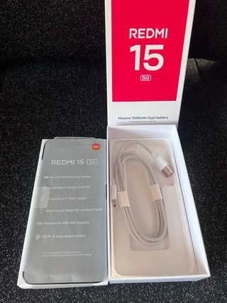 Xiaomi Redmi Note 15 5G 256GB 16GB RAM-NUEVO