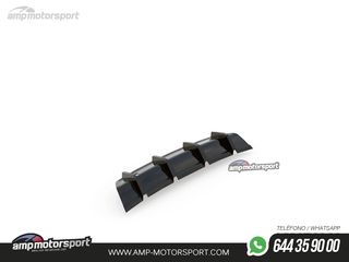 DIFUSOR TRASERO VOLVO V40 R-DESIGN 2012-2019 NEGRO MATE