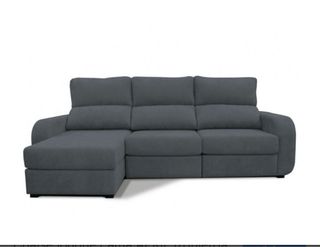Sofá Cama Chaise Longue 3 Plazas Gris