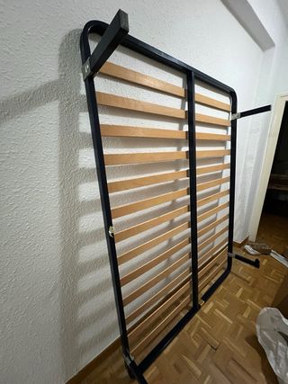 Somier 135cm patas desmontables