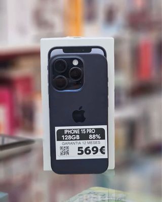 iPhone 15 Pro 128GB Negro/Gris