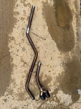 Sistema de escape de coche