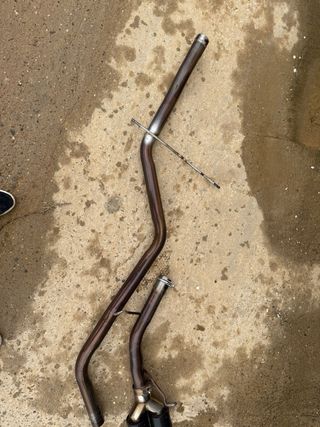 Sistema de escape de coche