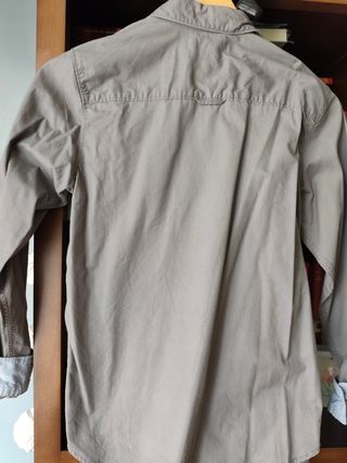 Camisa H&M Gris Manga Larga 11-12 Años