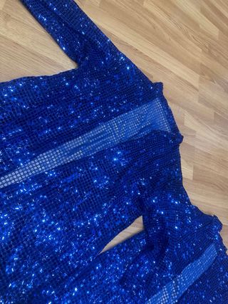 2 Chaquetas  lentejuelas azul