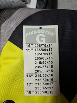 Cadenas de nieve textiles FIX&GOTE