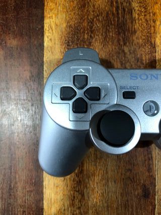 Controller PS3 Joypad silver con cavo di ricarica