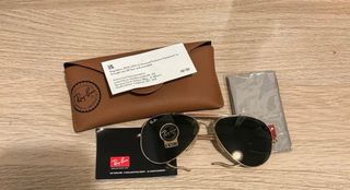 Gafas de sol Ray-Ban Aviator Doradas Negras