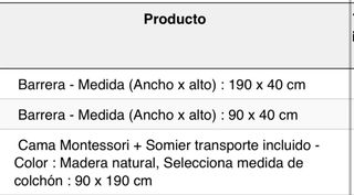 Cama Casita Montessori + Somier y Barreras