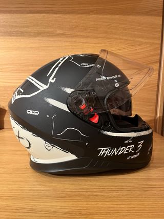 Casco MT Thunder 3 Negro T-XS 53-54
