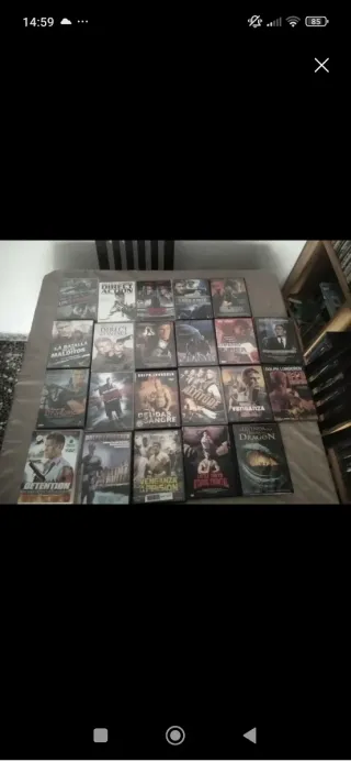 Colección DVDs Acción y Thriller