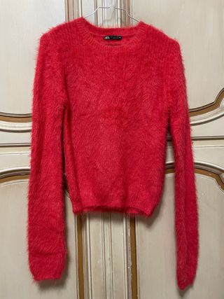 Maglione Zara rosso taglia L