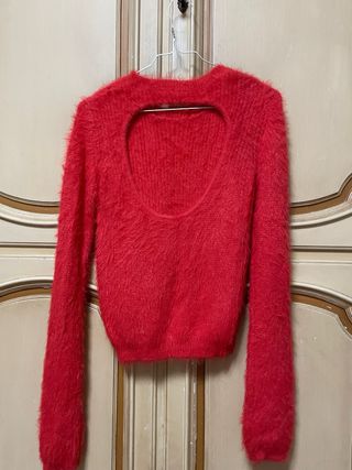 Maglione Zara rosso taglia L
