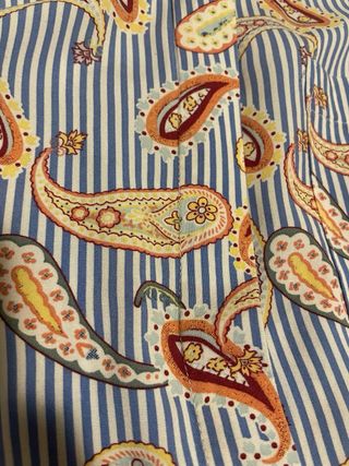 Camisa de algodón con estampado paisley