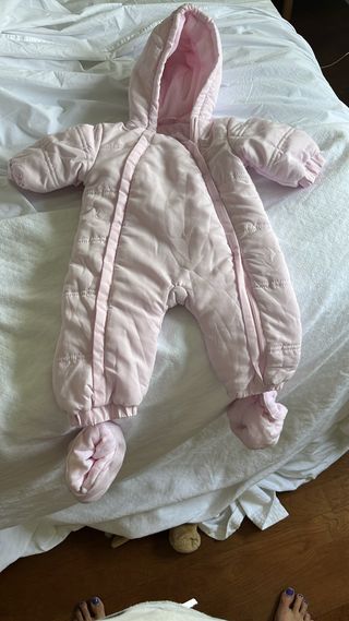 Buzo niña 1 mes rosa, marca Dulce.