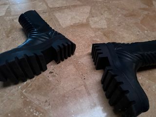 Botines negros con plataforma