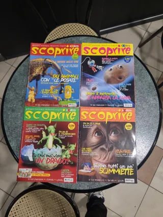 4 riviste "Scoprire" Explora del 2006