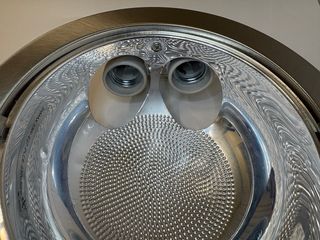 Plafón Techo Empotrable Metal y Cristal