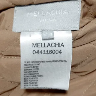 Chaquetón reversible negro/cámel talla 44