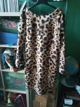 Vestito donna stampa animalier