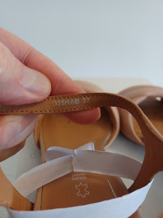 Sandalias Geox Genziana Mid Talla 37 Rosa