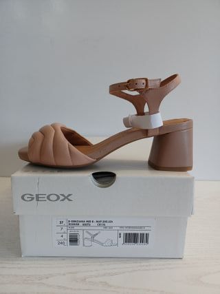 Sandalias Geox Genziana Mid Talla 37 Rosa
