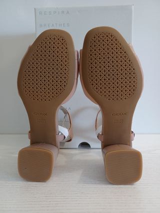 Sandalias Geox Genziana Mid Talla 37 Rosa