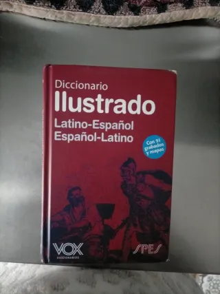 Diccionario Latino-Español en buen estado.