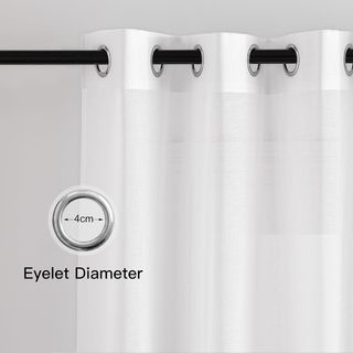 PONY DANCE Cortinas Dormitorio Cortas 140x160cm, V