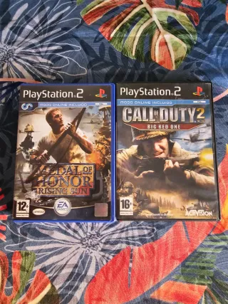 PS2: Call of Duty 2 y Medal of Honor