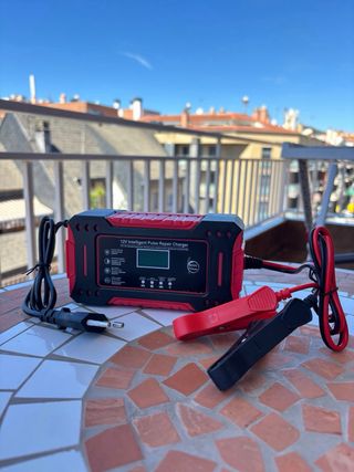 Cargador Reparador Baterías 12V Inteligente