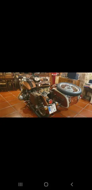Sidecar Clásico Ural con motor BMW bóxer