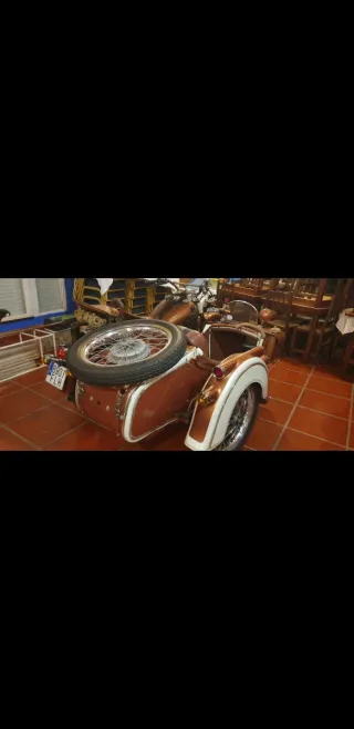 Sidecar Clásico Ural con motor BMW bóxer