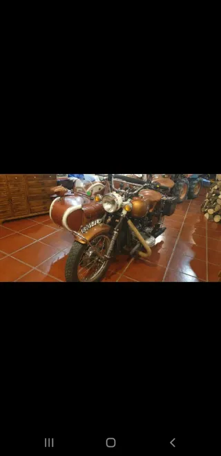 Sidecar Clásico Ural con motor BMW bóxer