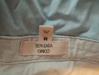 Camisa de mujer azul y blanca