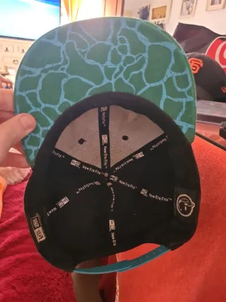 Gorra Yums Negra y Verde