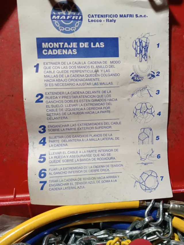 CADENAS  PARA NIEVE EMY