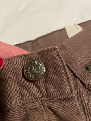 Pantalón Vaquero Armani Jeans Marrón Hombre