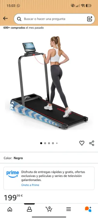 Cinta de correr VANNECT